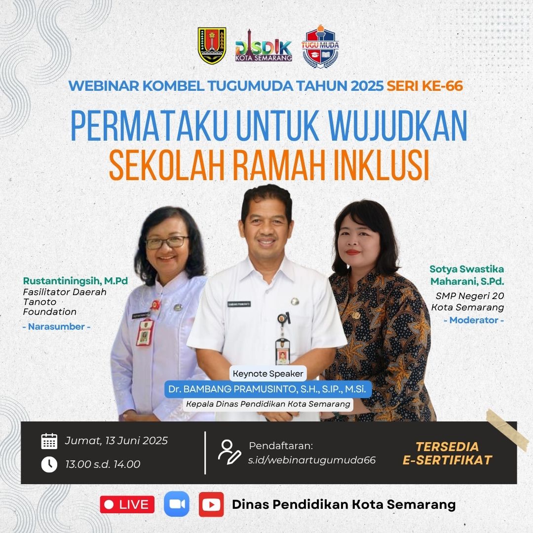 WEBINAR KOMUNITAS BELAJAR TUGUMUDA SERI KE-66